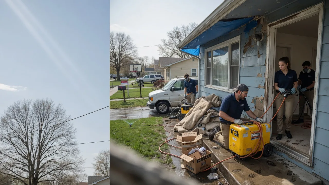 Basement Flood Cleanup in Hume, IL near me